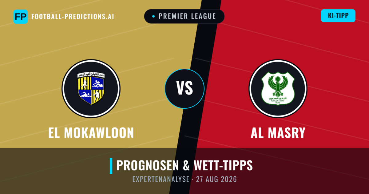 El Mokawloon vs Al Masry — Prognose und Spielvorschau
