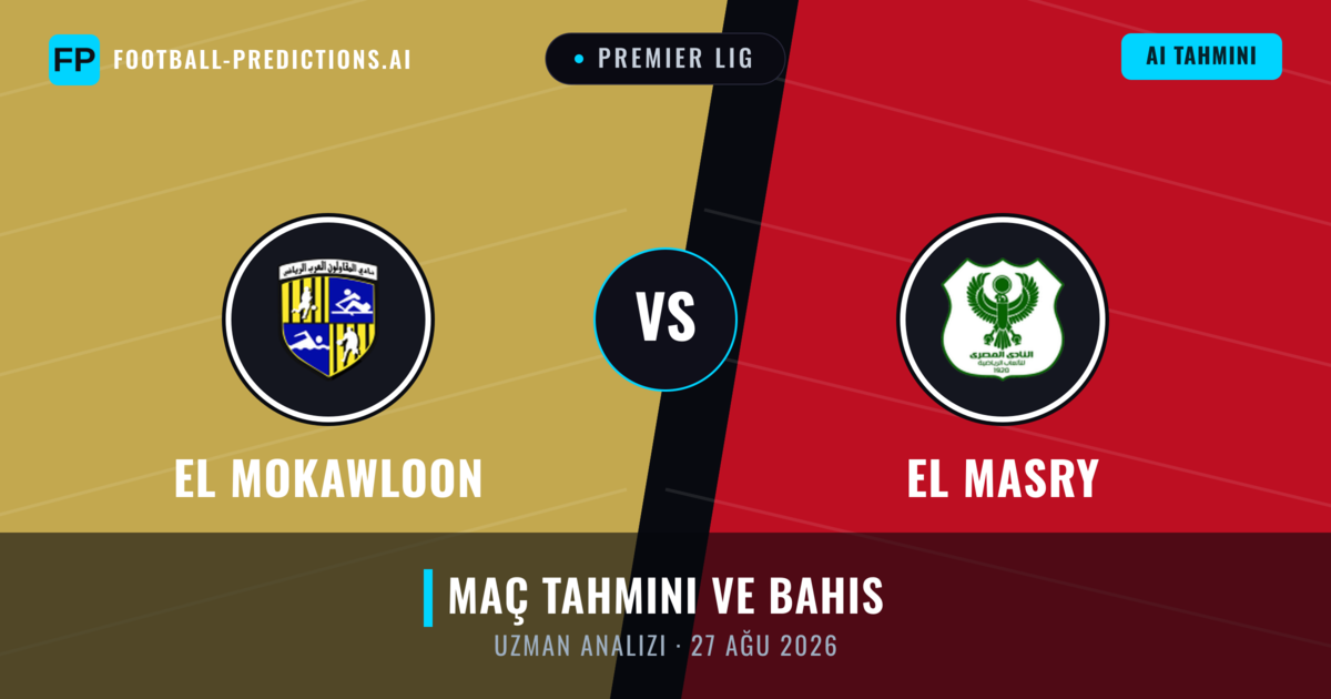 El Mokawloon - El Masry — maç tahmini ve önizleme