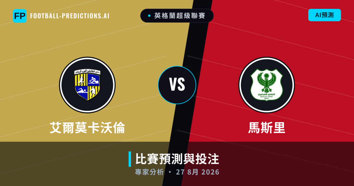 艾爾莫卡沃倫 vs 馬斯里 — 比赛预测和前瞻