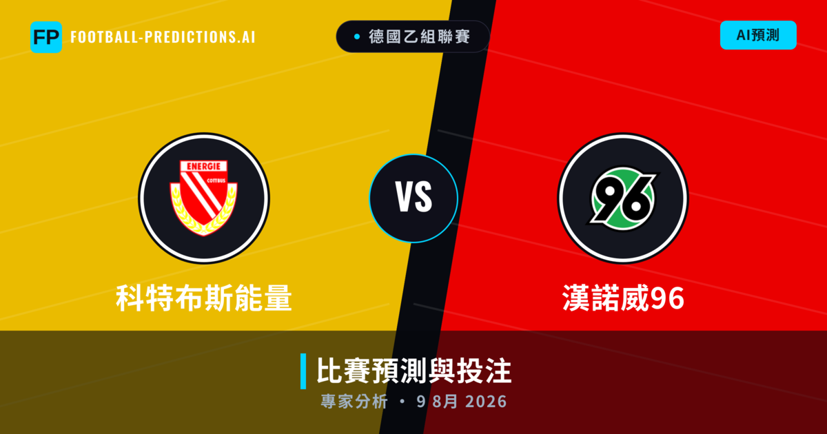科特布斯能量 vs 漢諾威96 — 比赛预测和前瞻