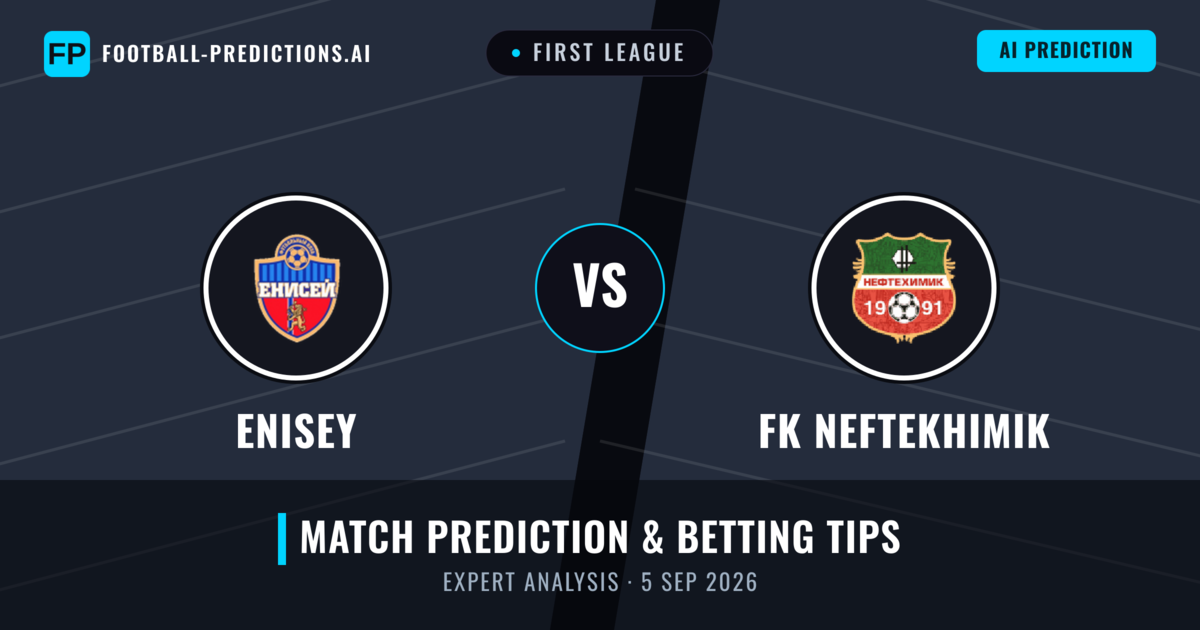 Enisey vs FK Neftekhimik — match prediction & preview