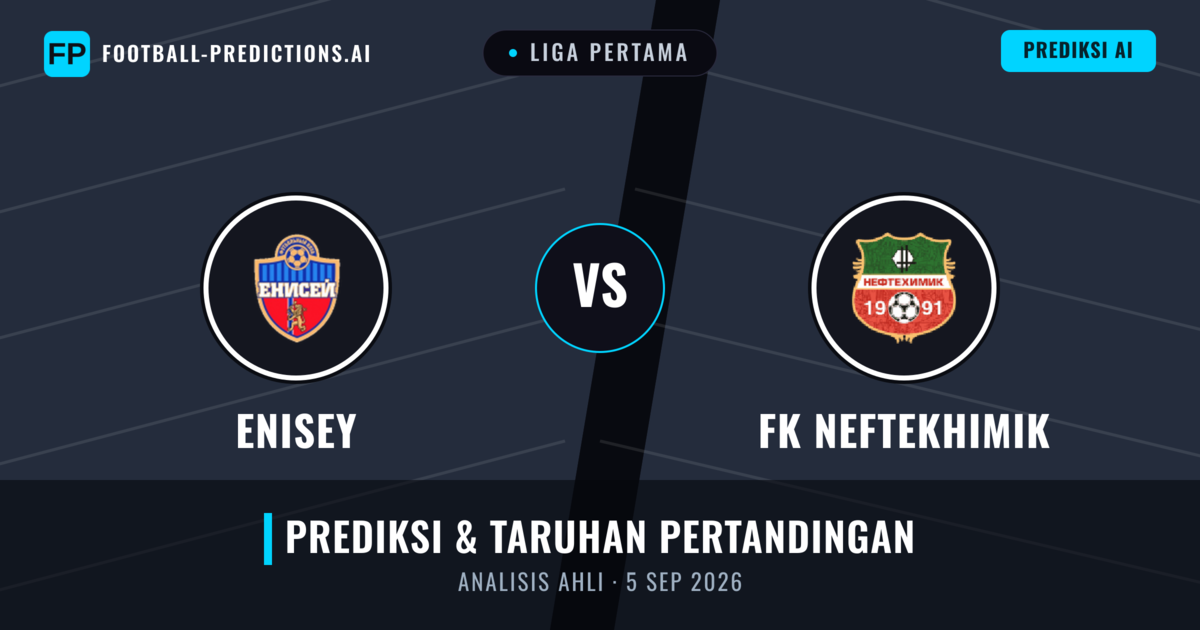 Enisey vs FK Neftekhimik — prediksi dan pratinjau pertandingan