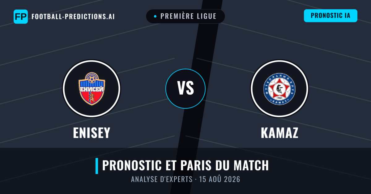 Enisey vs KAMAZ — pronostic et avant-match