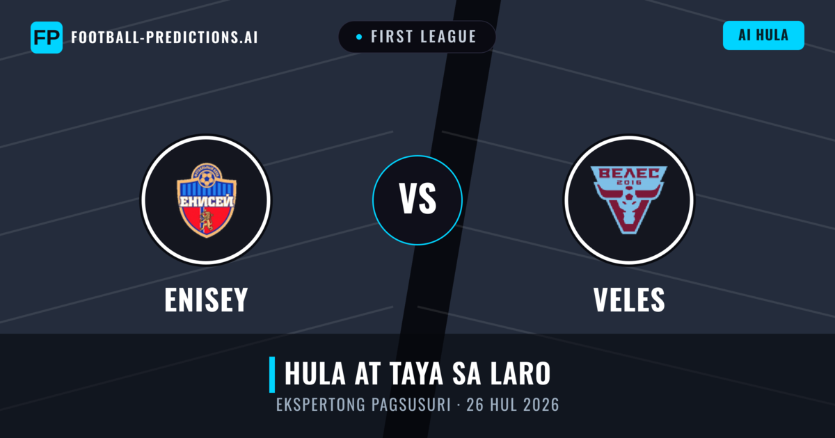 Enisey vs Veles — hula at preview ng laban