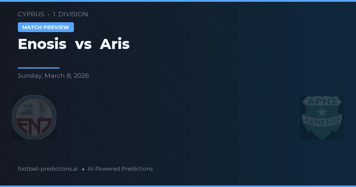 Enosis vs Aris — hula at preview ng laban