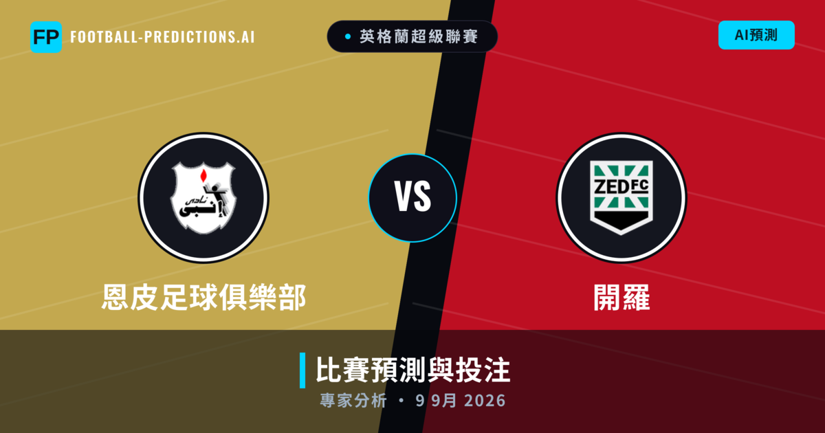 恩皮足球俱樂部 vs 開羅 — 比赛预测和前瞻