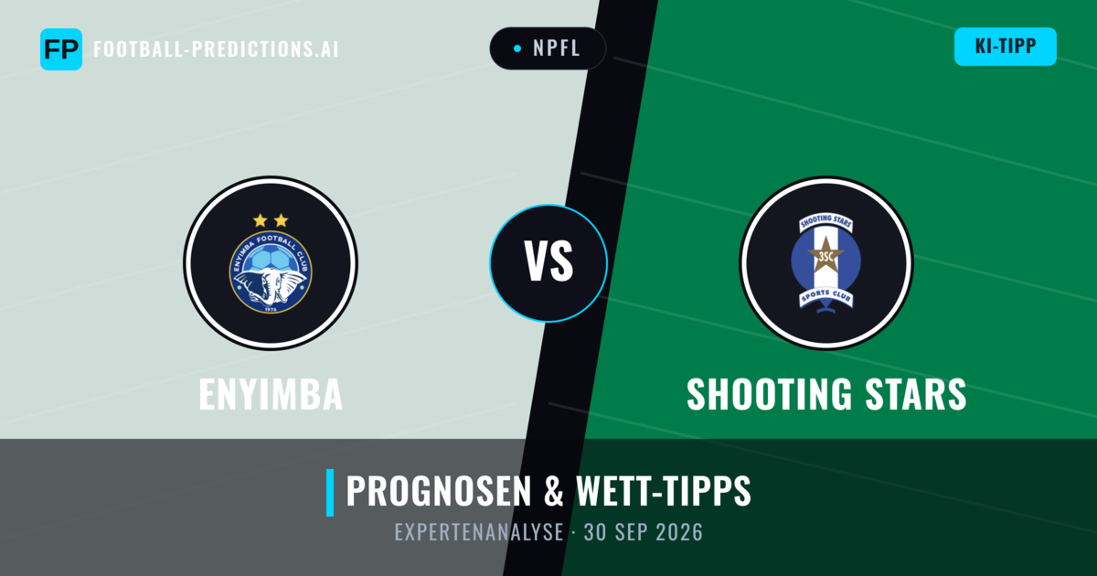 Enyimba vs Shooting Stars — Prognose und Spielvorschau
