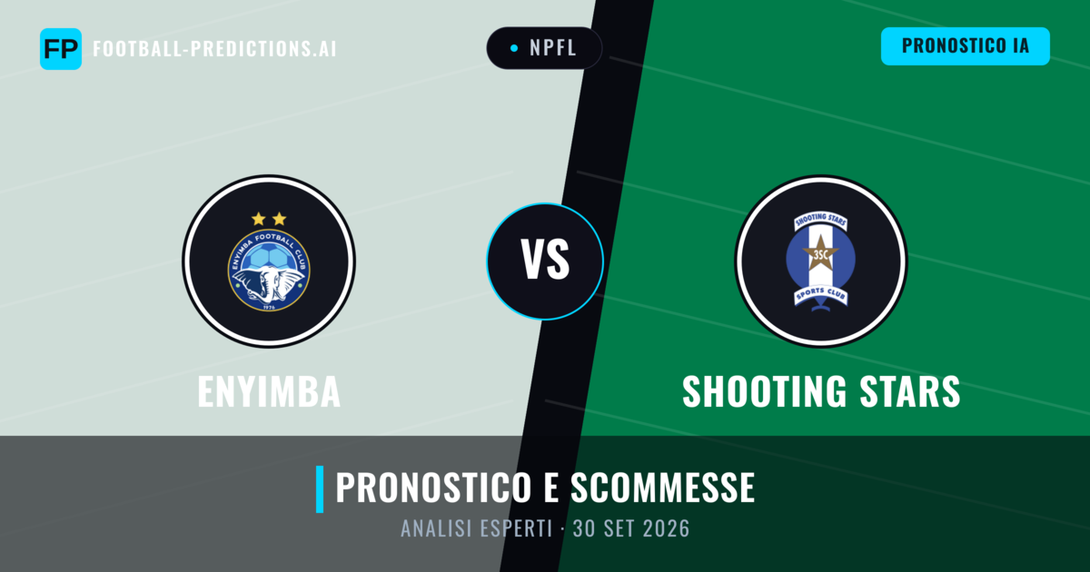 Enyimba vs Shooting Stars — pronostico e anteprima del match