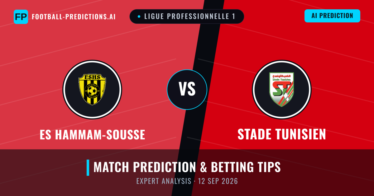 ES Hammam-Sousse vs Stade Tunisien — match prediction & preview