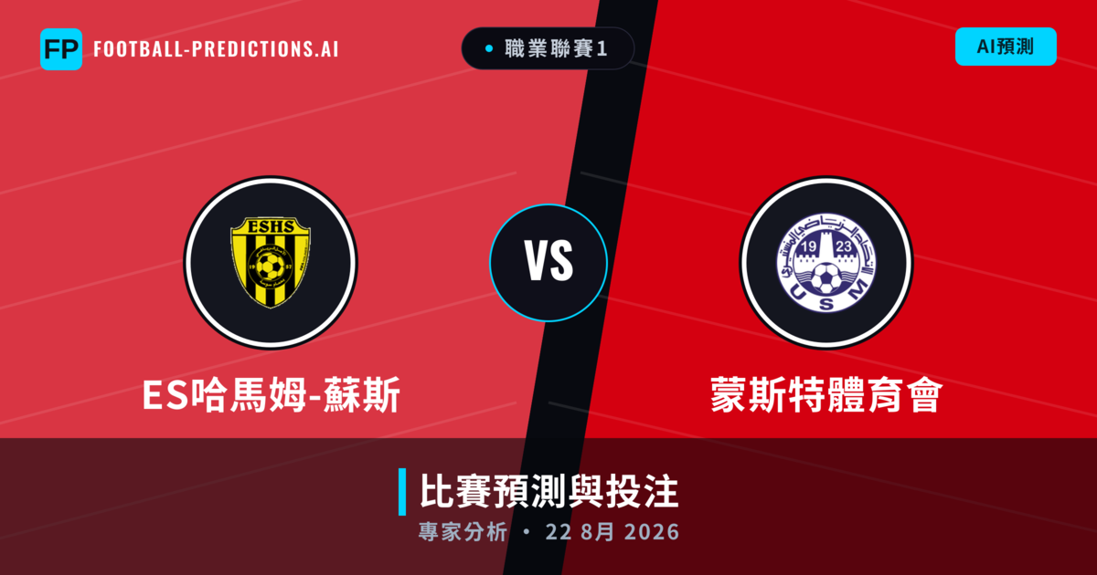ES哈馬姆-蘇斯 vs 蒙斯特體育會 — 比赛预测和前瞻