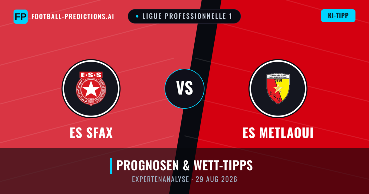 ES Sfax vs ES Metlaoui — Prognose und Spielvorschau