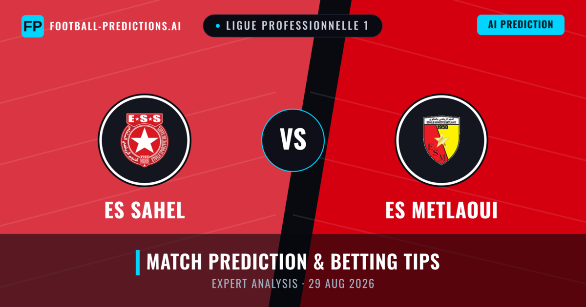ES Sahel vs ES Metlaoui — match prediction & preview