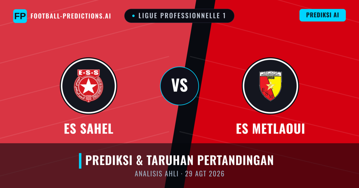ES Sahel vs ES Metlaoui — prediksi dan pratinjau pertandingan