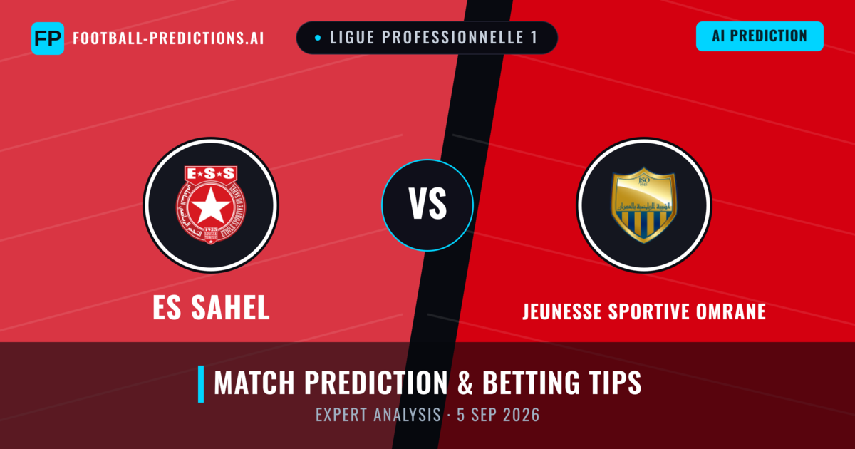 ES Sahel vs Jeunesse Sportive Omrane — match prediction & preview