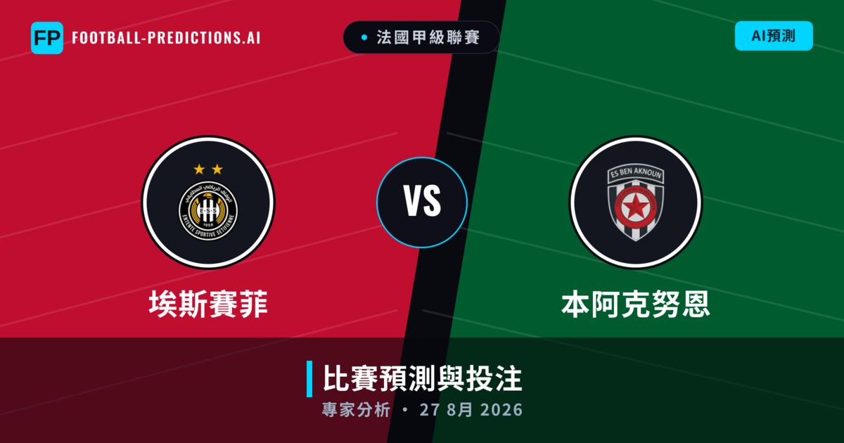 埃斯賽菲 vs 本阿克努恩 — 比赛预测和前瞻