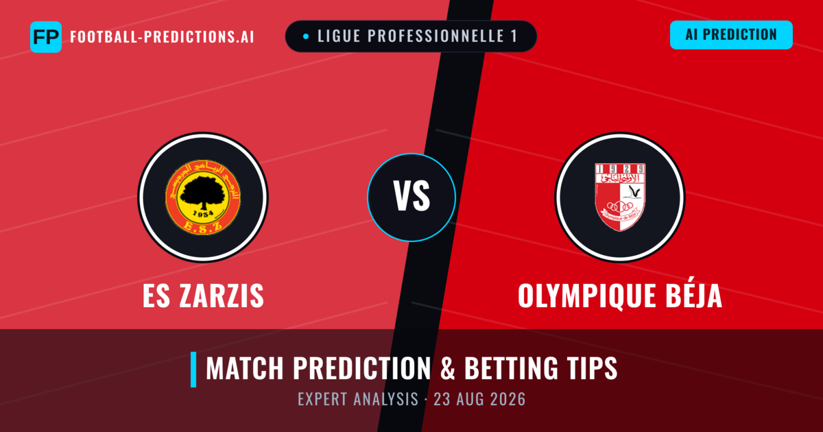 ES Zarzis vs Olympique Béja — match prediction & preview