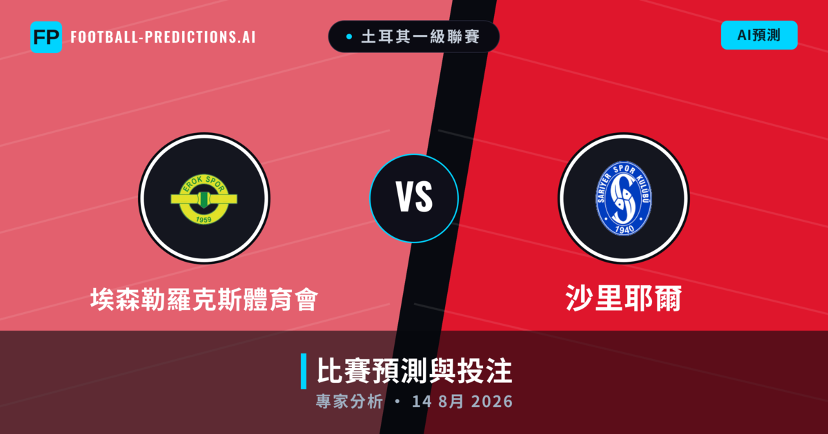 埃森勒羅克斯體育會 vs 沙里耶爾 — 比赛预测和前瞻
