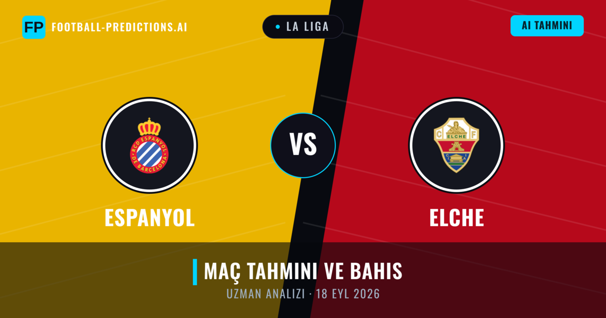 Espanyol - Elche — maç tahmini ve önizleme