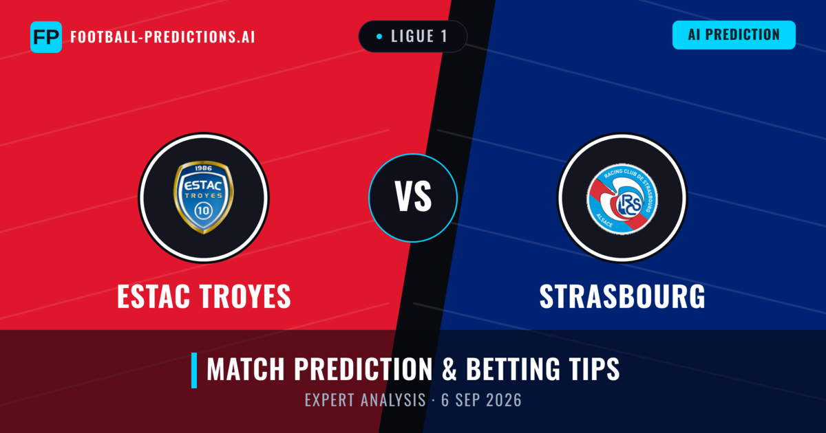 Estac Troyes vs Strasbourg — match prediction & preview