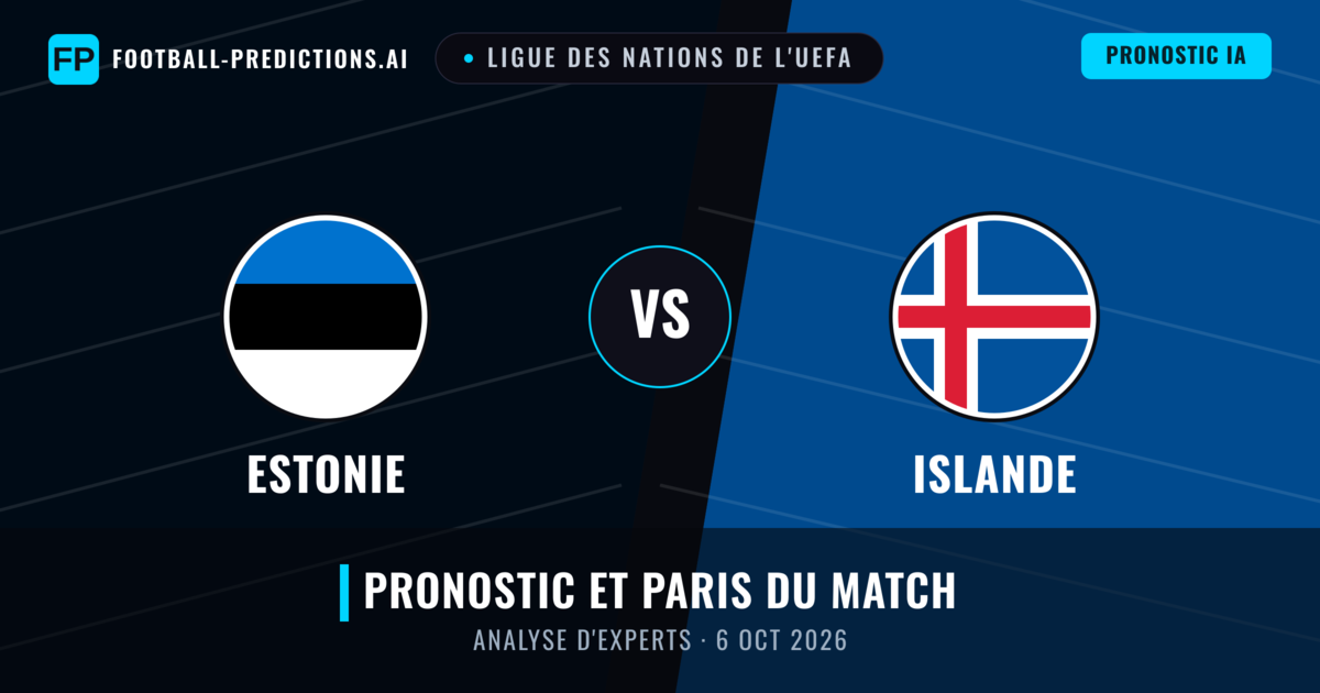 Estonie vs Islande — pronostic et avant-match