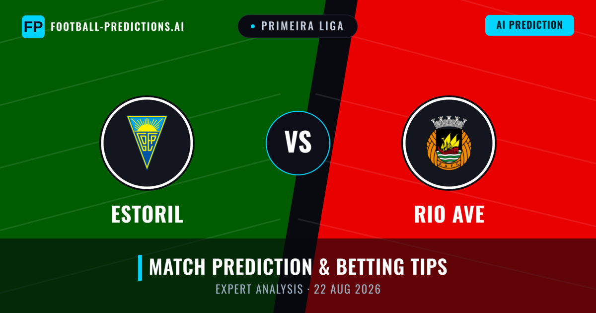 Estoril vs Rio Ave — match prediction & preview