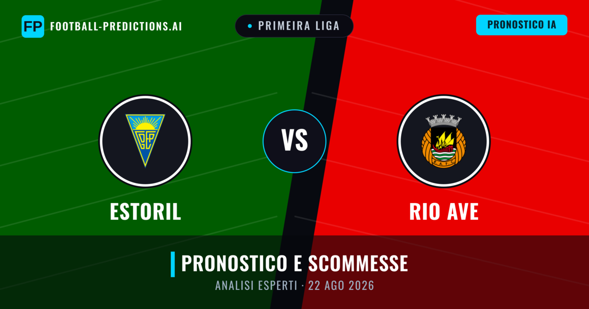 Estoril vs Rio Ave — pronostico e anteprima del match
