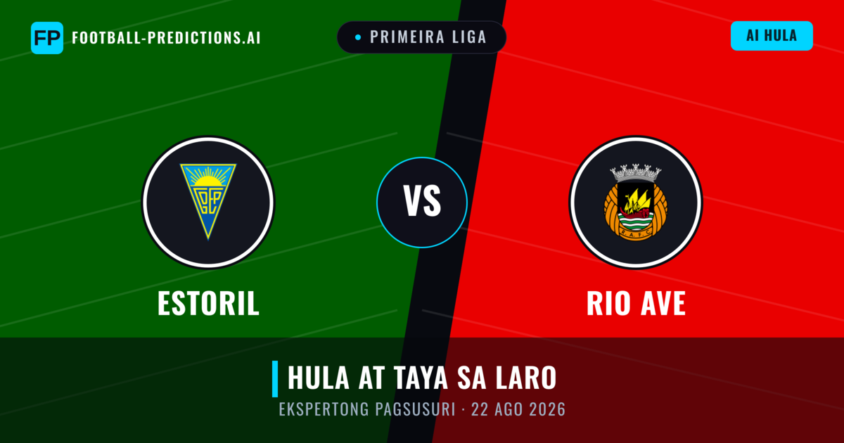 Estoril vs Rio Ave — hula at preview ng laban