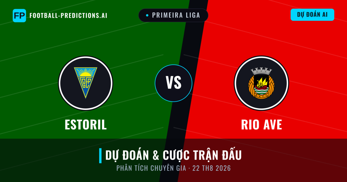 Estoril vs Rio Ave — dự đoán và xem trước trận đấu