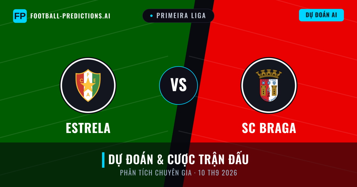 Estrela vs SC Braga — dự đoán và xem trước trận đấu
