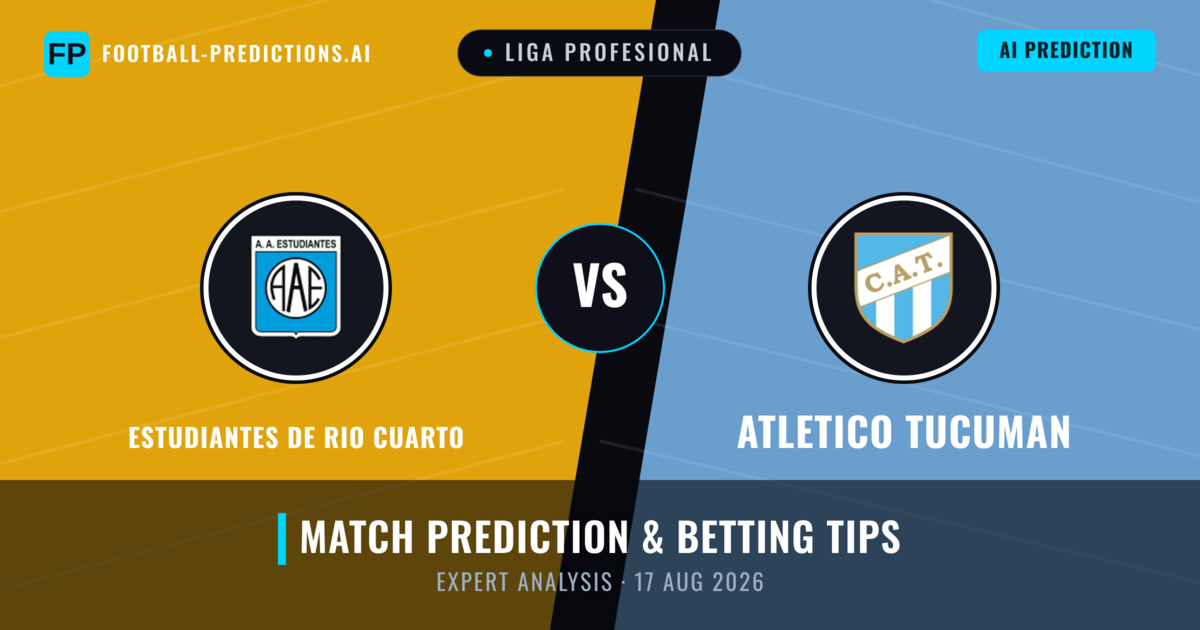 Estudiantes de Rio Cuarto vs Atletico Tucuman — match prediction & preview