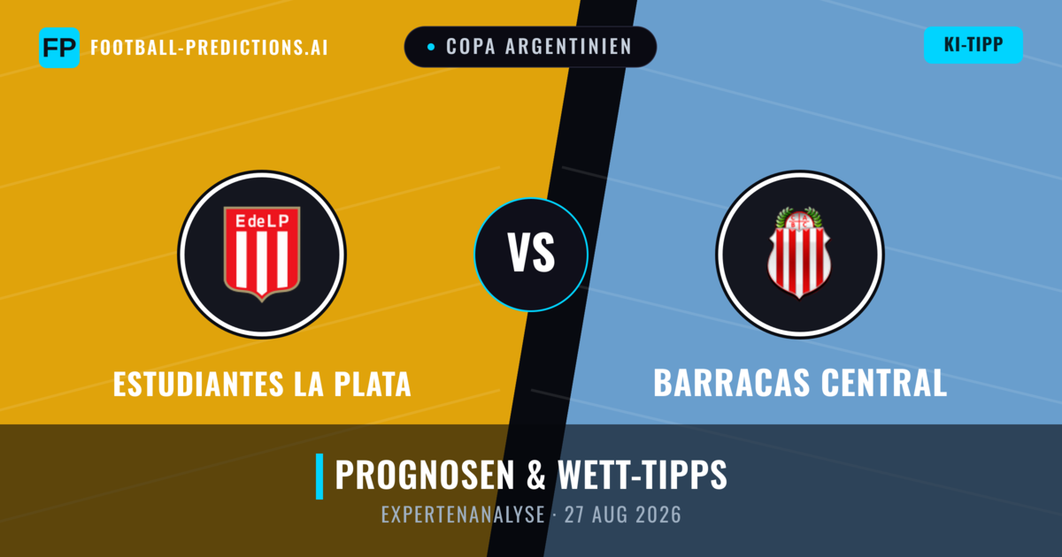 Estudiantes La Plata vs Barracas Central — Prognose und Spielvorschau