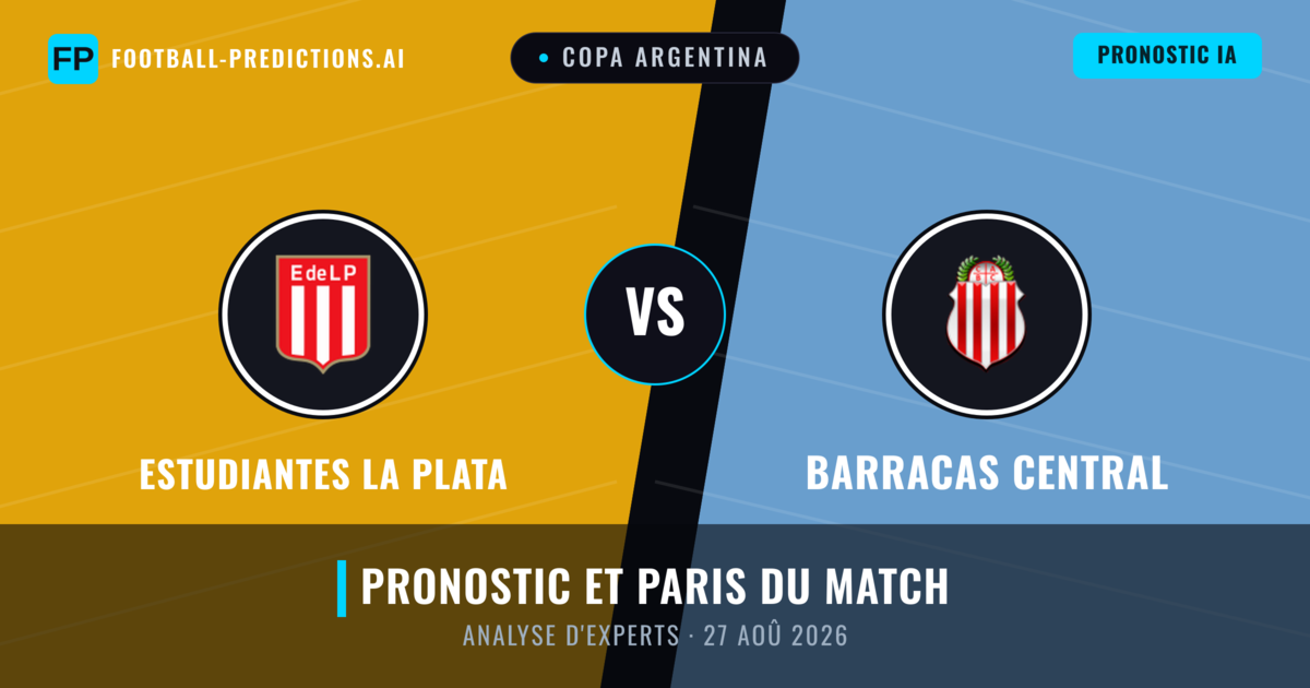 Estudiantes La Plata vs Barracas Central — pronostic et avant-match