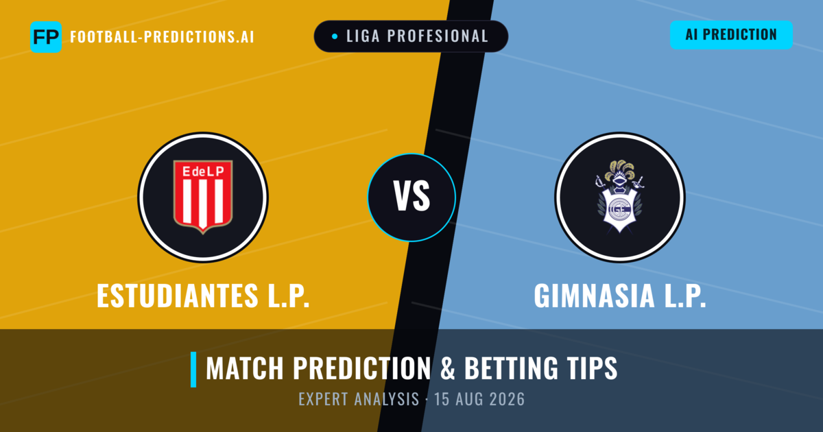 Estudiantes L.P. vs Gimnasia L.P. — match prediction & preview