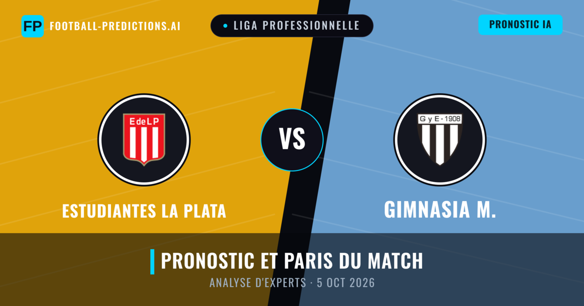 Estudiantes La Plata vs Gimnasia M. — pronostic et avant-match