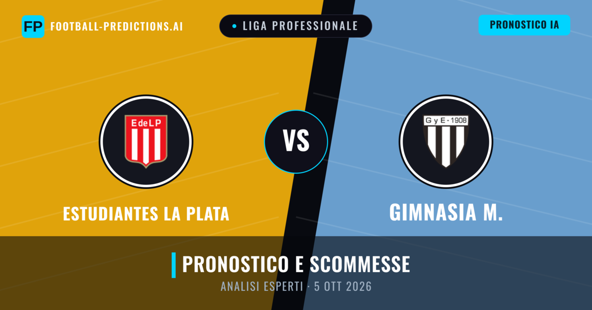 Estudiantes La Plata vs Gimnasia M. — pronostico e anteprima del match