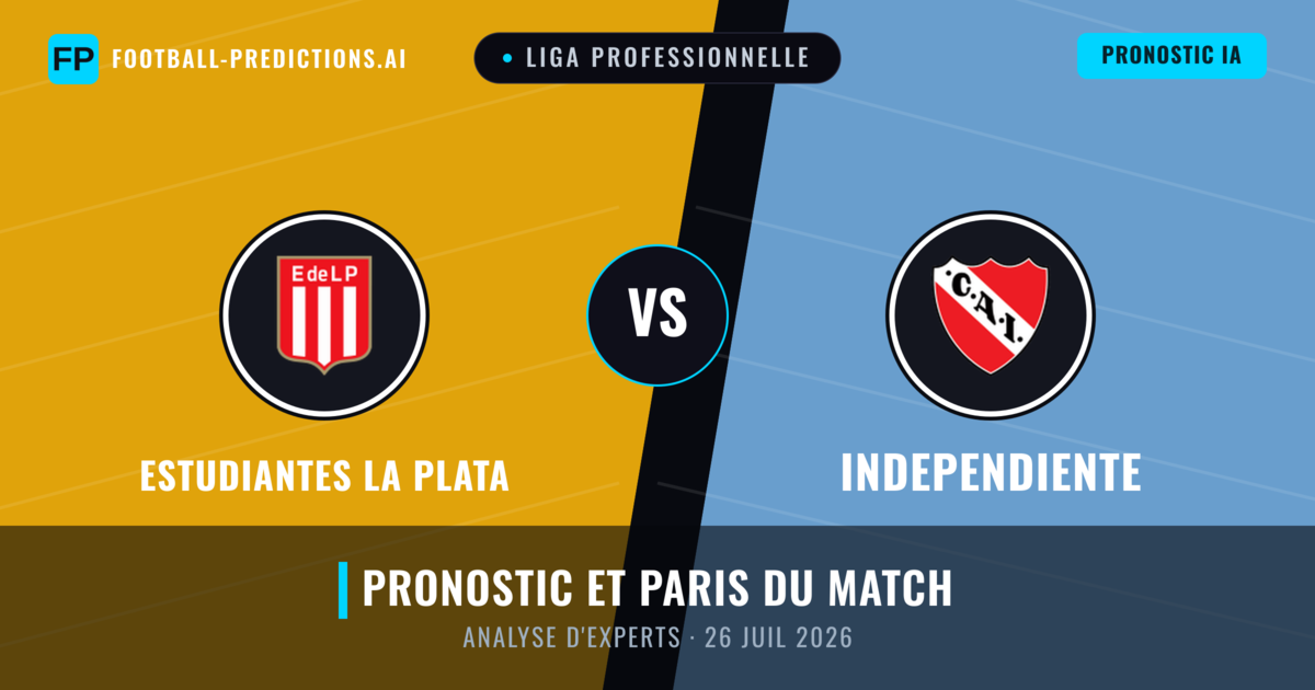 Estudiantes La Plata vs Independiente — pronostic et avant-match