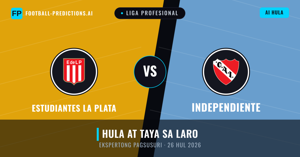 Estudiantes La Plata vs Independiente — hula at preview ng laban