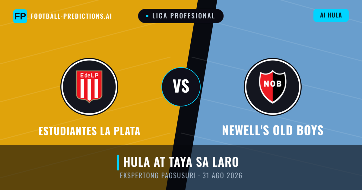 Estudiantes La Plata vs Newell's Old Boys — hula at preview ng laban