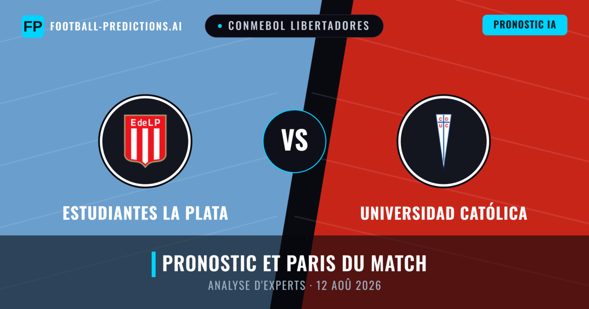Estudiantes La Plata vs Universidad Católica — pronostic et avant-match