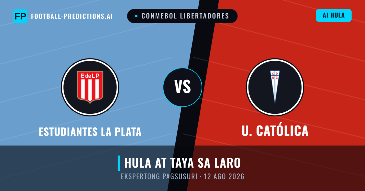 Estudiantes La Plata vs U. Católica — hula at preview ng laban