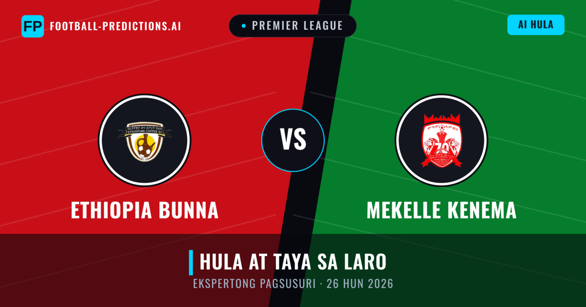 Ethiopia Bunna vs Mekelle Kenema — hula at preview ng laban