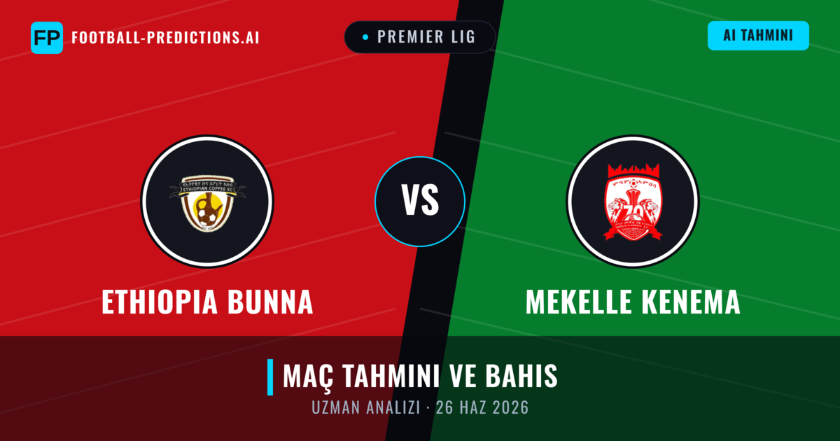 Ethiopia Bunna - Mekelle Kenema — maç tahmini ve önizleme