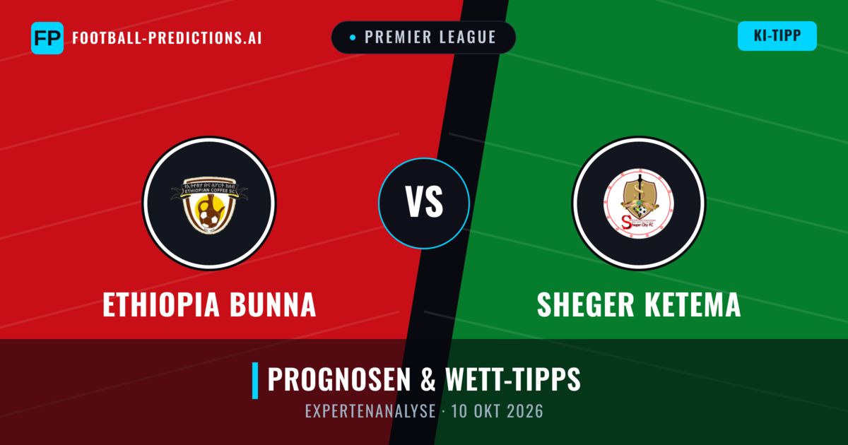 Ethiopia Bunna vs Sheger Ketema — Prognose und Spielvorschau