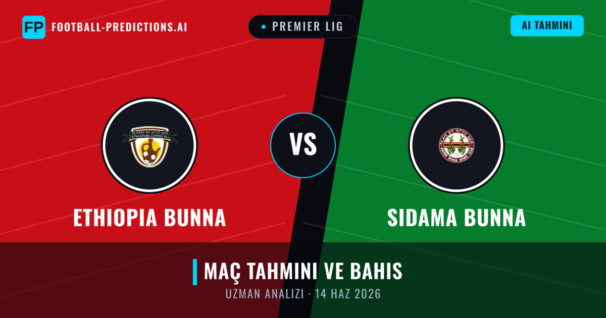 Ethiopia Bunna - Sidama Bunna — maç tahmini ve önizleme