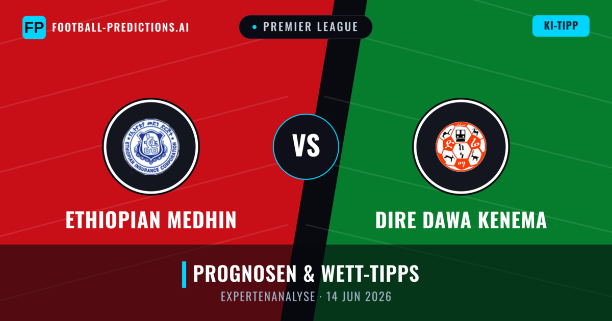 Ethiopian Medhin vs Dire Dawa Kenema — Prognose und Spielvorschau