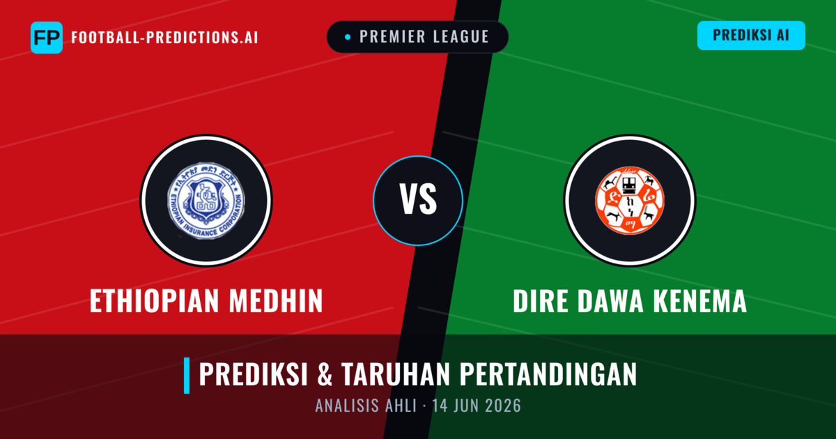 Medhin Ethiopia vs Dire Dawa Kenema — prediksi dan pratinjau pertandingan