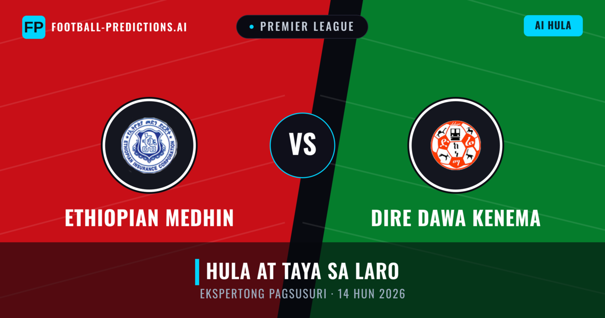Ethiopian Medhin vs Dire Dawa Kenema — hula at preview ng laban