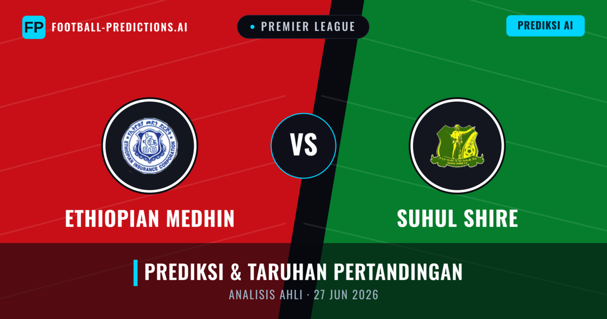 Medhin Ethiopia vs Suhul Shire — prediksi dan pratinjau pertandingan