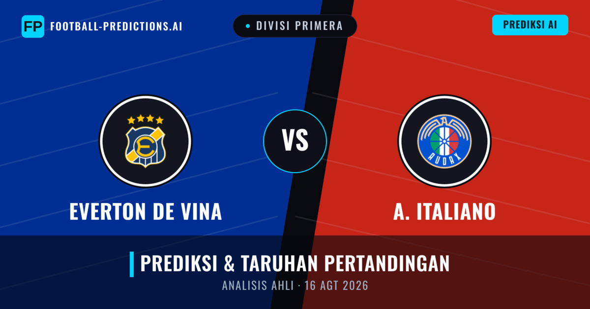 Everton de Vina vs A. Italiano — prediksi dan pratinjau pertandingan