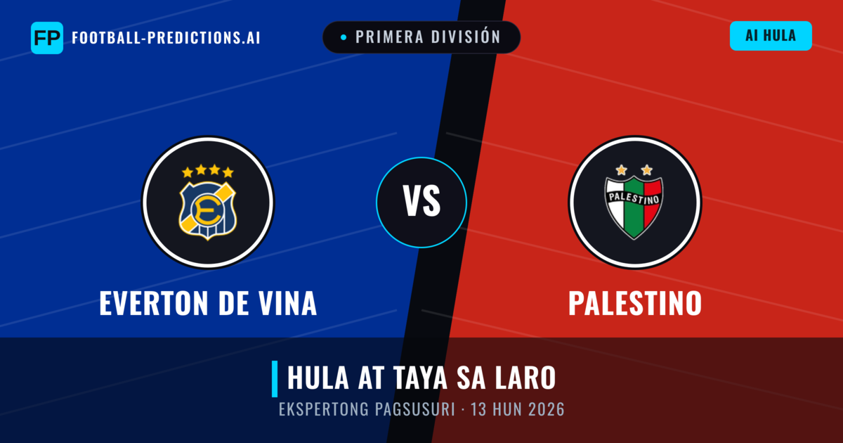 Everton de Vina vs Palestino — hula at preview ng laban